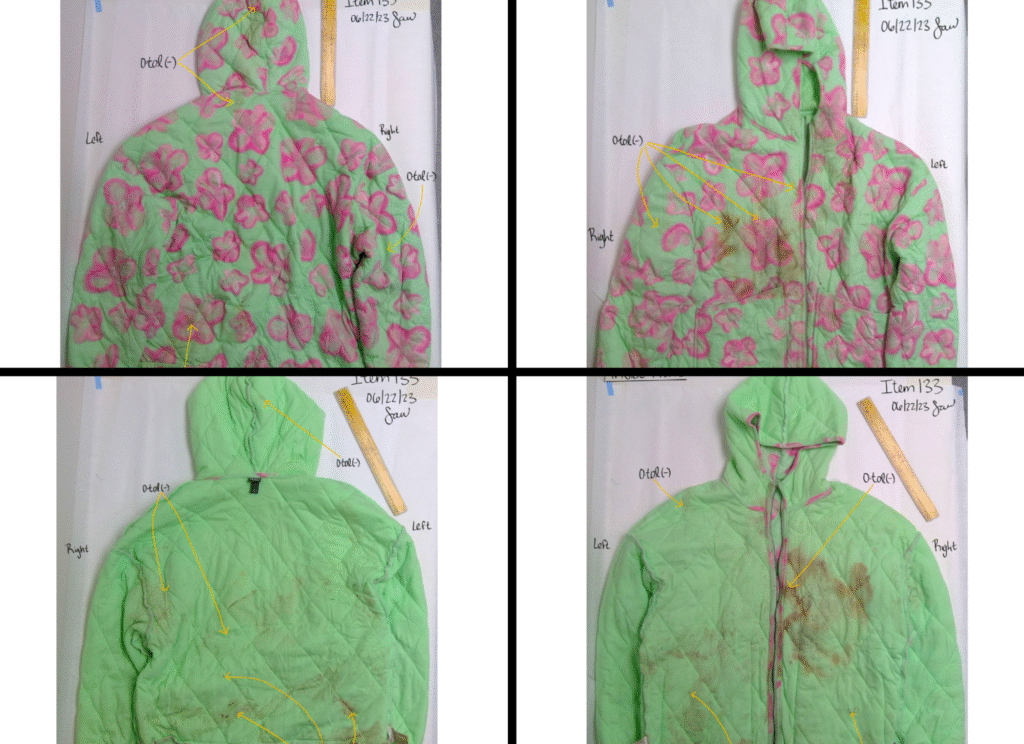 Dylan Mortenson’s Jacket Shown in Police Reports